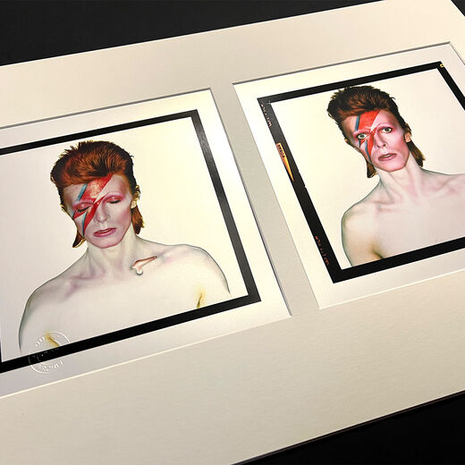 Aladdin Sane Print Duo by Brian Duffy